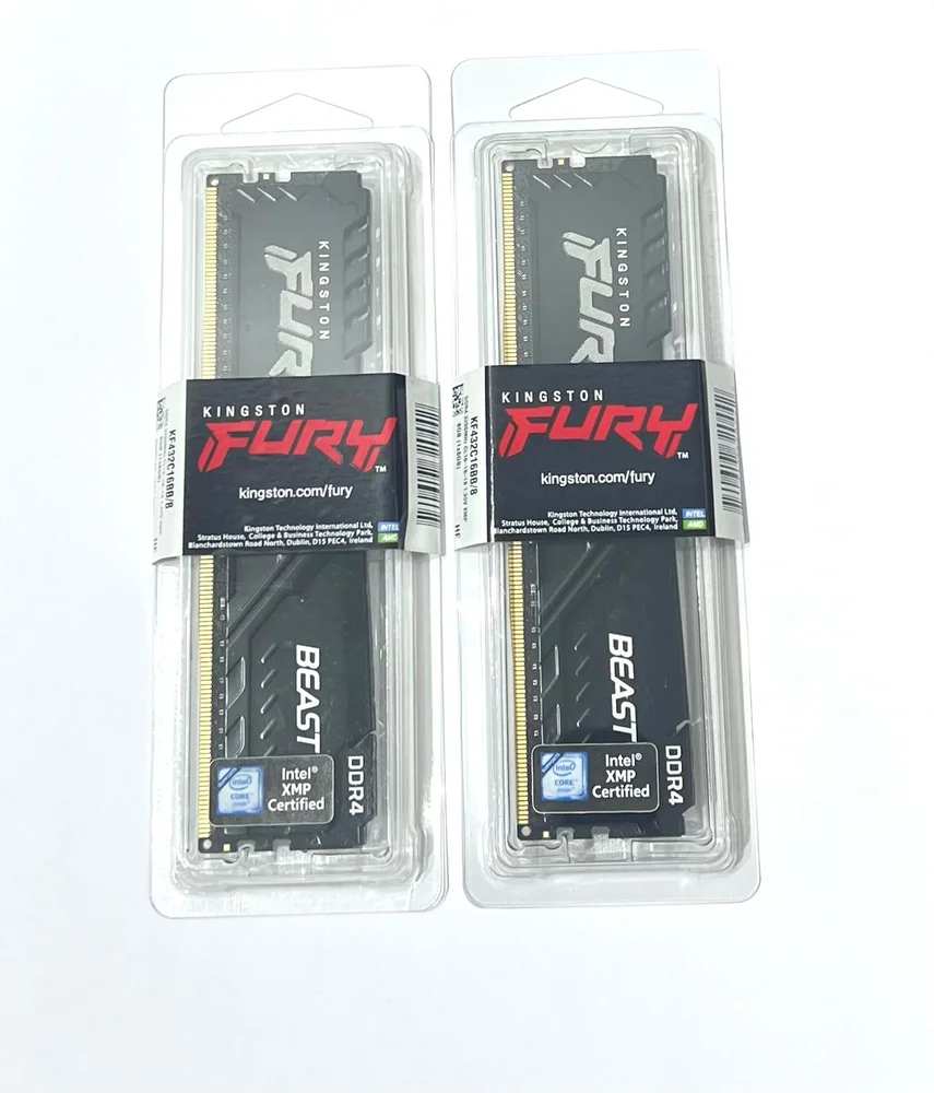 メモリー KINGSTON FURY BEAST DDR4 16GB(2x8GB) Produtos com até 15 OFF no PIX KaBuM