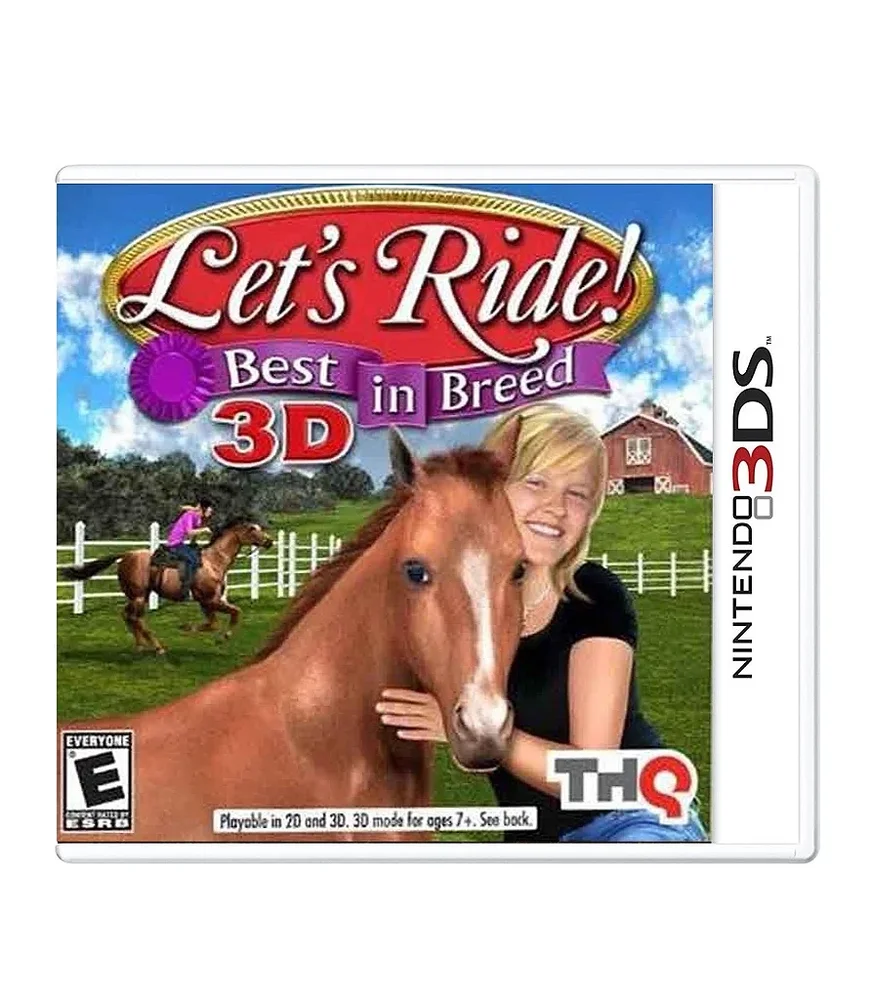 Let's Ride! Best In Breed 3d - 3ds Let's Ride! Best In Breed 3d - 3ds