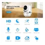 Câmera Ip Smart Hd Sem Fio Wifi Ptz Auto Tracking 1 Antena.