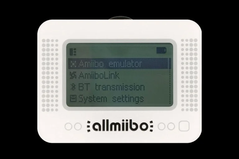 Allmiibo Emulador Amiibo Nfc Nintendo Switch 1 E 2 3ds Wii U Bluetooth Lcd Acessório