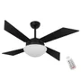 Ventilador Volare Tech Preto 220v E Controle Remoto
