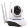 Câmera Ip 3 Antenas Wifi Wireless 3ª Geração Visão Noturna