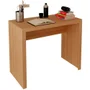 Mesa Para Escritório Escrivaninha 90 Cm Amêndoa