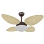 Ventilador De Teto Volare Petalo Palmae Natural 127v - 110v