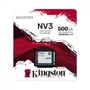 SSD Mini Kingston Nv3, 500gb, M.2 Nvme, 2230, PCie 4.0, Leitura 5000mbs E Gravação 3000mbs, Snv3sm3/