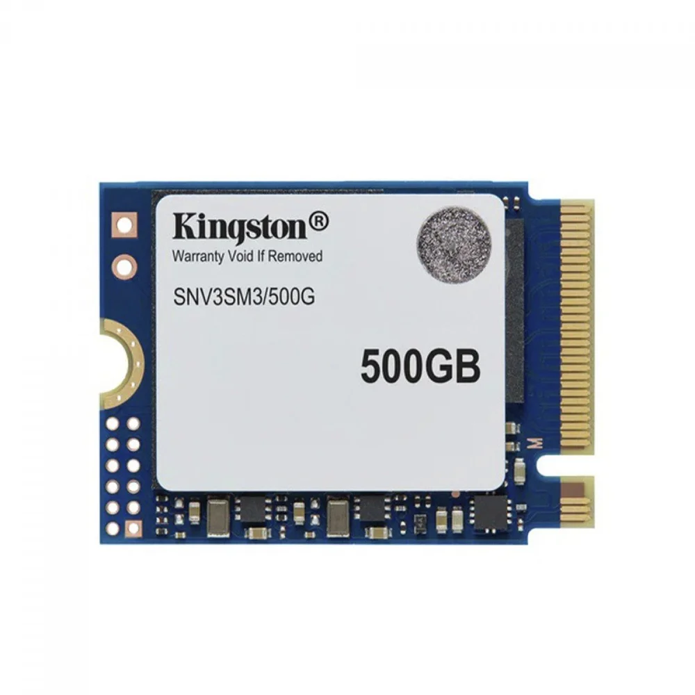 SSD Mini Kingston Nv3, 500gb, M.2 Nvme, 2230, PCie 4.0, Leitura 5000mbs E Gravação 3000mbs, Snv3sm3/ SSD Mini Kingston Nv3, 500gb, M.2 Nvme, 2230, PCie 4.0, Leitura 5000mbs E Gravação 3000mbs, Snv3sm3/