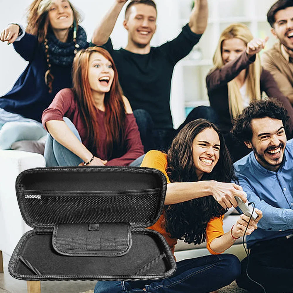Case Nintendo Switch 2 Bolsa Estojo Rígido Preto Eva Ns2