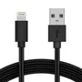 Cabo Reforçado Preto Usb A Lightning Econômico Seguro Com Garantia