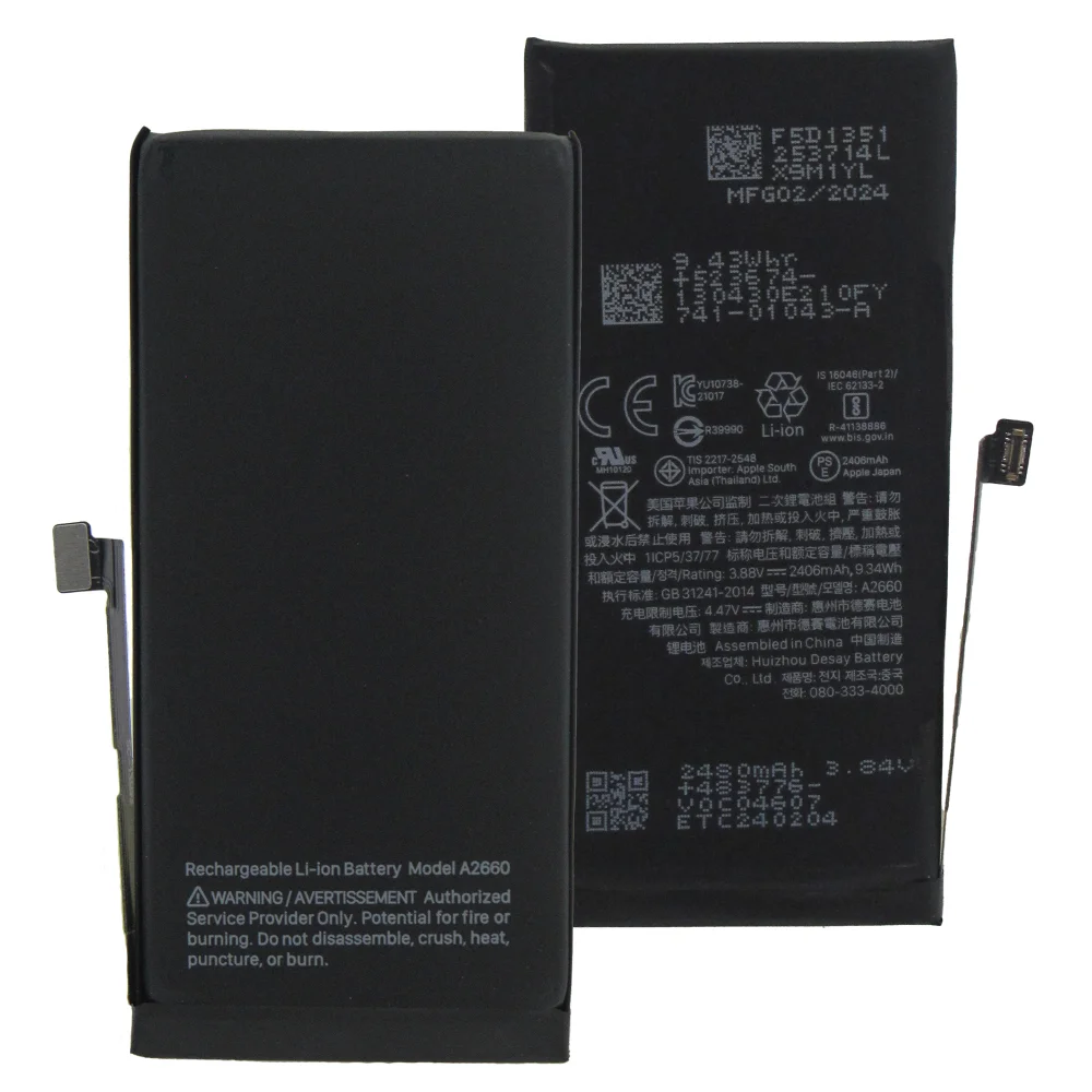 Bateria Foxconn Compatível Iphone 13 Mini