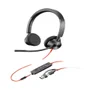 Headset Poly Blackwire 3325-m Stereo Usb-c/a 8x222aa