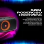 Caixa De Som Jbl Partybox On The Go 100 Watts Rms Com Bluetooth / usb - preta