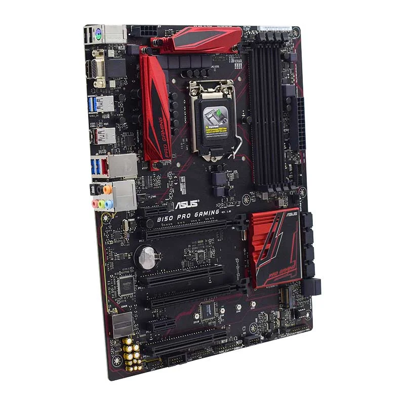 Placa Mae Asu B150 Pro Gaming LGA 1151 64gb Ddr4 Intel i3 i5 i7 6e7ª Geração M2 Placa Mae Asu B150 Pro Gaming LGA 1151 64gb Ddr4 Intel i3 i5 i7 6e7ª Geração M2