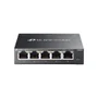 Switch Omada By Tp-link 5 Portas Gigabit Rack Case Metal Es205g