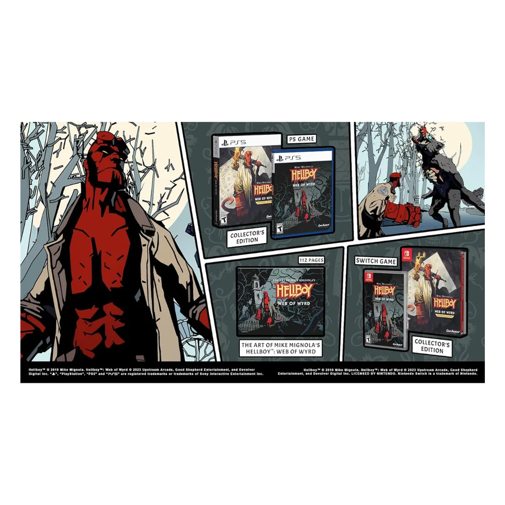 Jogo Hellboy Web Of Wyrd Collector's Edition Nintendo Switch