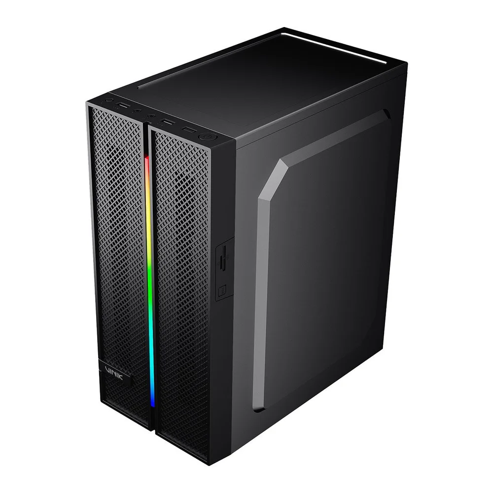 Gabinete Gamer Vinik Sg26 Preto Fita De LED RGB - Sg26acbk Gabinete Gamer Vinik Sg26 Preto Fita De LED RGB - Sg26acbk