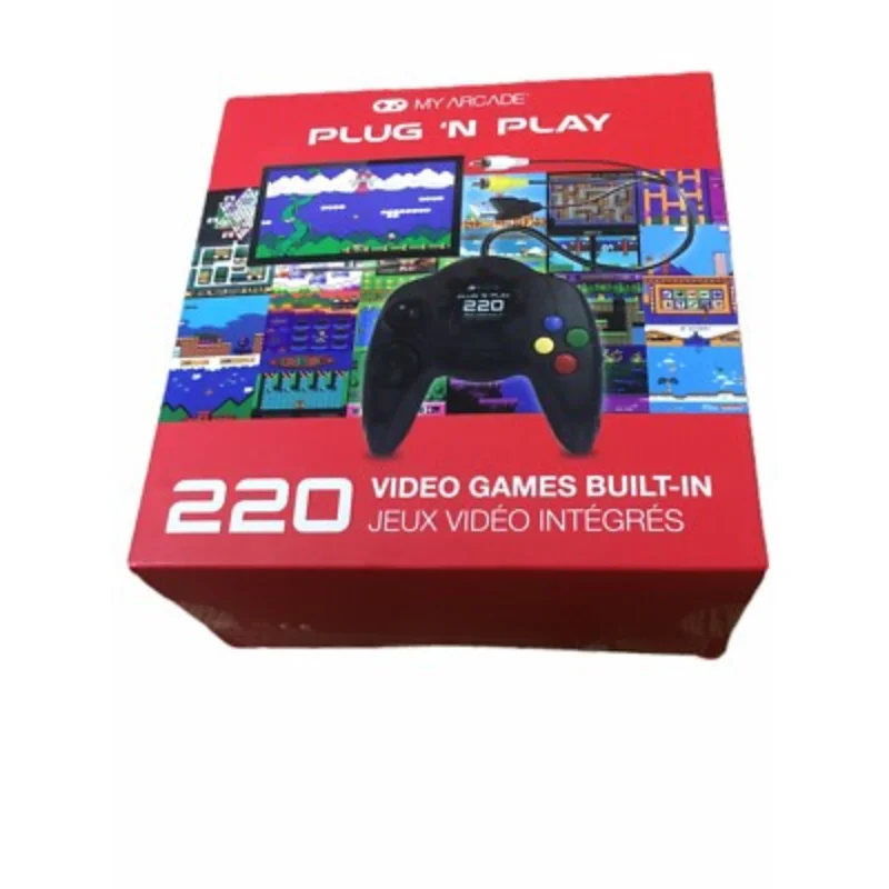 Console Dreamgear My Arcade Plug N' Play 220 Jogos Console Dreamgear My Arcade Plug N' Play 220 Jogos