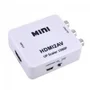 Mini Conversor Adaptador HDMI Para Rca Áudio E Vídeo HDMI2av