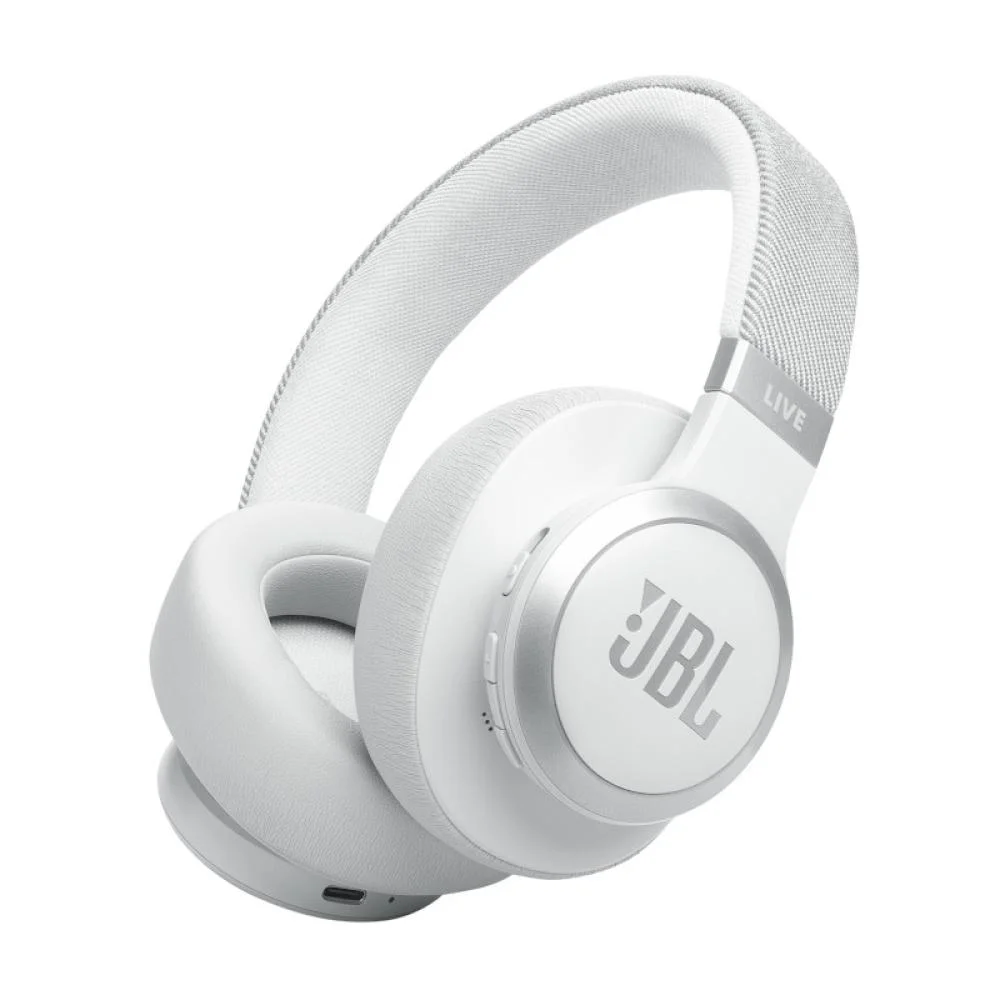 Fone De Ouvido Bluetooth Jbl Live 770nc Branco