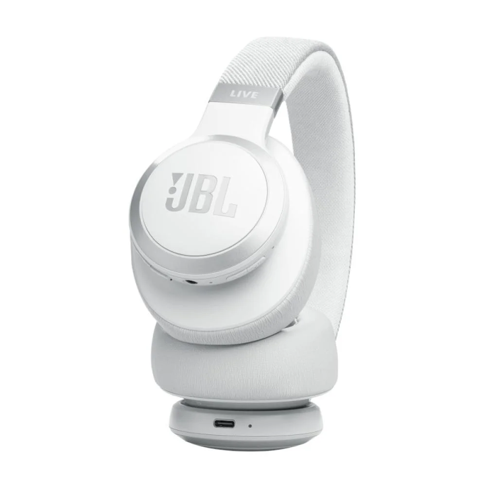 Fone De Ouvido Bluetooth Jbl Live 770nc Branco