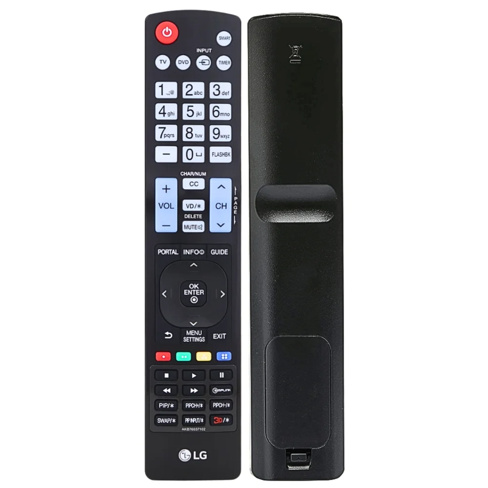 Controle Remoto Lg Smart Tv 3d Akb76037102