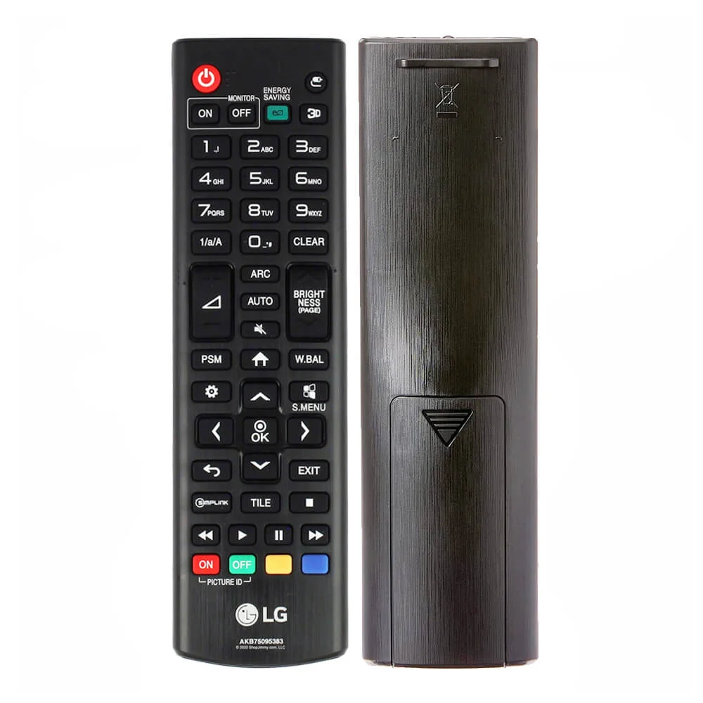 Controle Remoto Monitor Lg Akb75095383 , Nota Fiscal