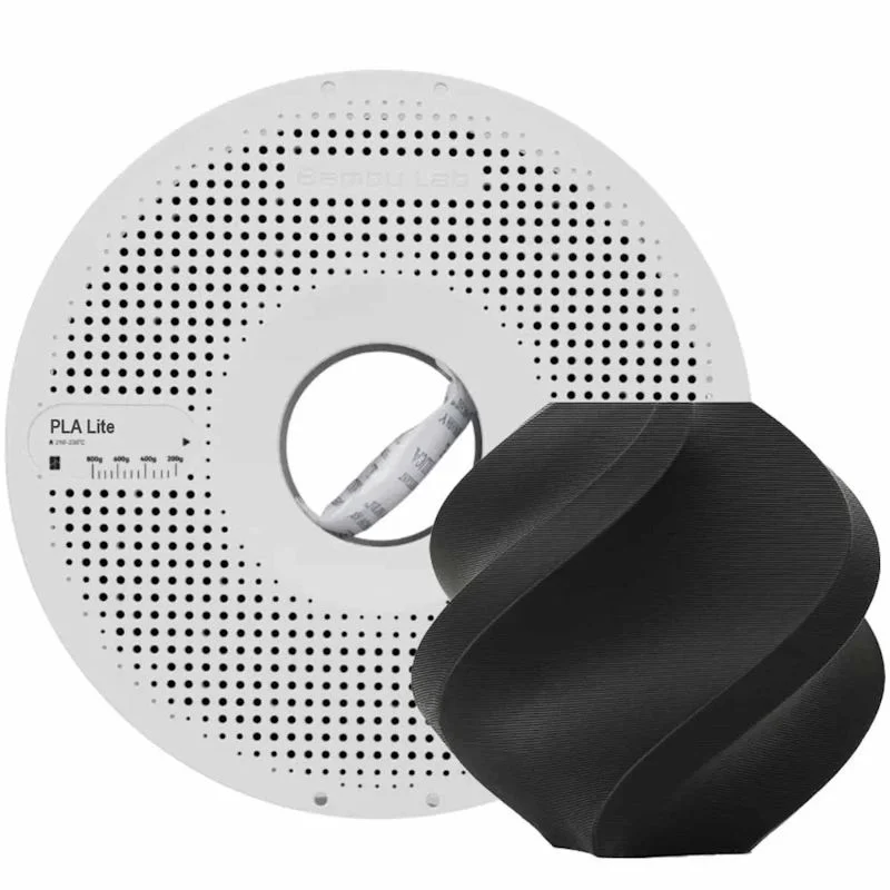 Filamento Bambu Lab Pla Lite Preto Com Carretel Reutilizavel 1,75mm A18k01751000spl Filamento Bambu Lab Pla Lite Preto Com Carretel Reutilizavel 1,75mm A18k01751000spl