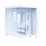 Gabinete Gamer Round5 Genos White (atx / Aquario / Frontal Vidro / Sem Fan)