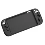 Capa De Silicone Antiderrapante Case Protetora Anti Poeira Para Nintendo Switch 2 (preto)