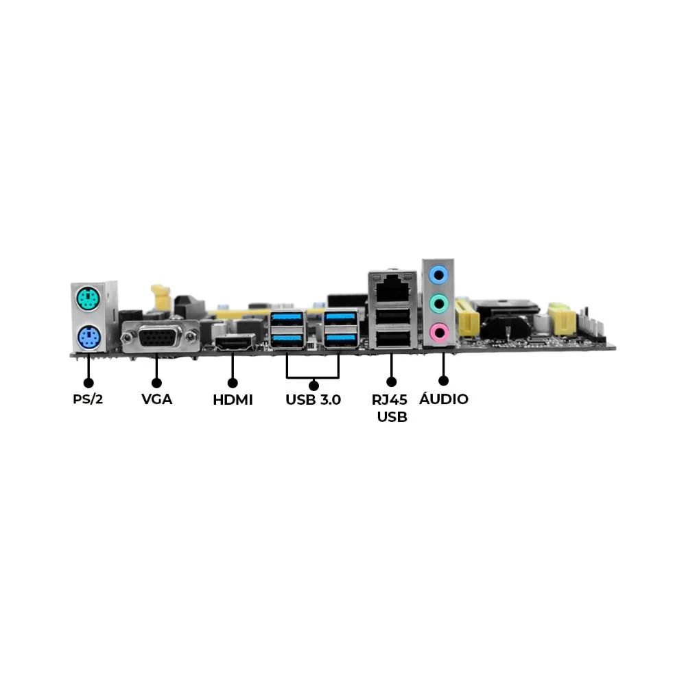 Placa-mãe B450 Axd Ryzco B450 Am4 Micro-atx Gamer Ddr4 3200mhz M.2 HDMI Placa-mãe B450 Axd Ryzco B450 Am4 Micro-atx Gamer Ddr4 3200mhz M.2 HDMI
