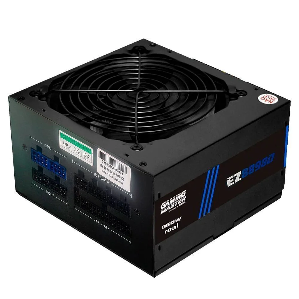 Fonte Gamer Atx 850wk-mex Ez8898d Fonte Gamer Atx 850wk-mex Ez8898d