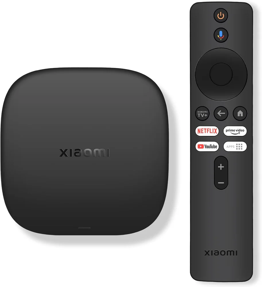 Xiaomi Tv Box S 4k Ultra Hd (3ª Geração) Mdz-32-aa 2gb, Ram 32gb, Memória, Wi-fi 6, Dolby Vision/atmos, Hdr10+, Dts-x, Preto