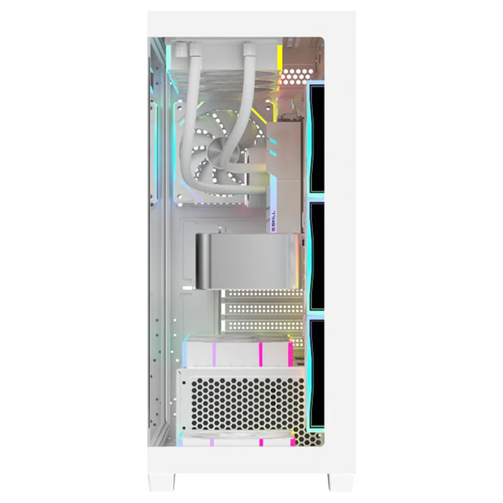 Gabinete Gamer Aquário K-mex Torre Branca Cg-w6dy, Frontal E Lateral Em Vidro Temperado, Atx, Usb 3.0, Branco - Cgw6dyrh002cb0x Gabinete Gamer Aquário K-mex Torre Branca Cg-w6dy, Frontal E Lateral Em Vidro Temperado, Atx, Usb 3.0, Branco - Cgw6dyrh002cb0x