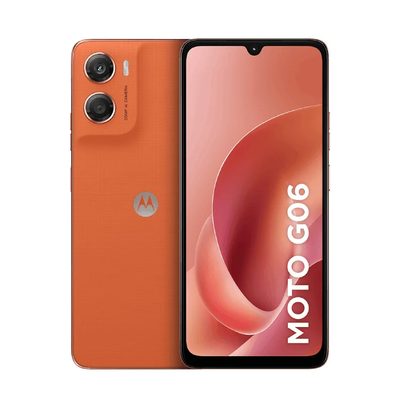 Smartphone Motorola Moto G06 128GB - Laranja, 12gb (4gb Ram +8GB Ram Boost), Câmera 50mp E Tela 6,9” Smartphone Motorola Moto G06 128GB - Laranja, 12gb (4gb Ram +8GB Ram Boost), Câmera 50mp E Tela 6,9”