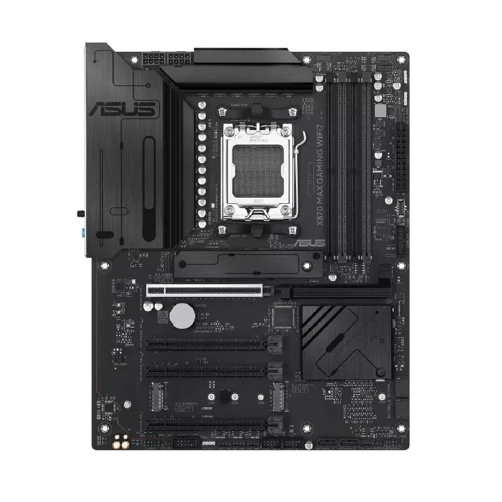 Placa Mãe Asus X870 Max Gaming Wifi7 Am5 4xDDR5 Chipset Amd X870 Atx Placa Mãe Asus X870 Max Gaming Wifi7 Am5 4xDDR5 Chipset Amd X870 Atx