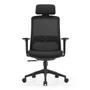 Cadeira De Escritório Ergonômica Aurove 188a Neo Preto