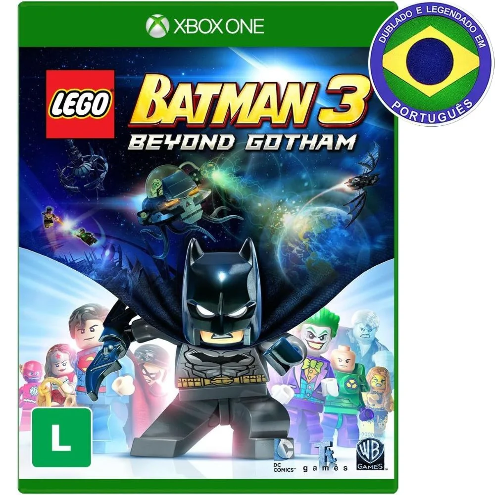 Lego Batman Beyond Gotham XBOX One E Series X Mídia Física Lego Batman Beyond Gotham XBOX One E Series X Mídia Física