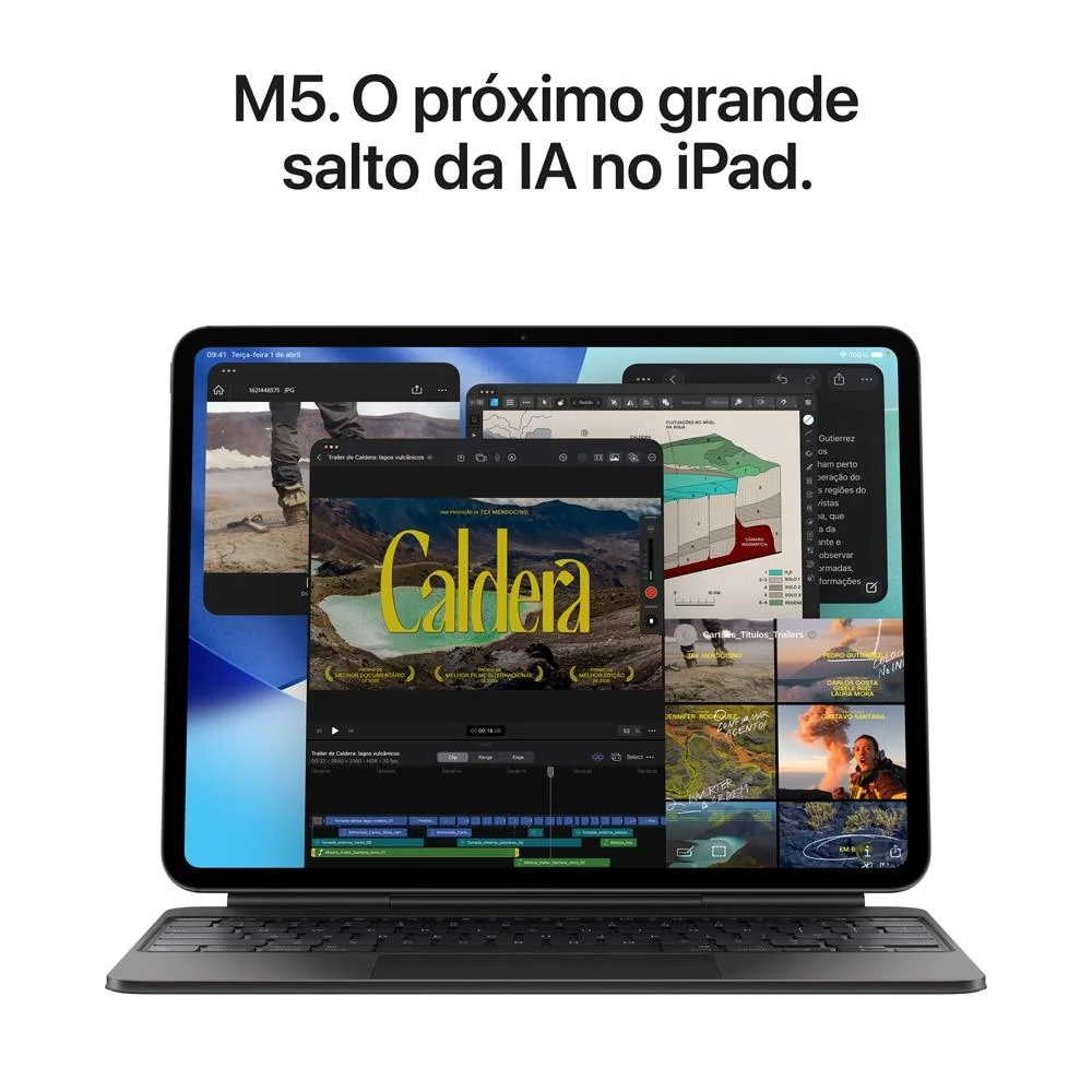 iPad Pro M5 13インチ Cellular 1TB スペースブラック Produtos com até 15 OFF no PIX KaBuM