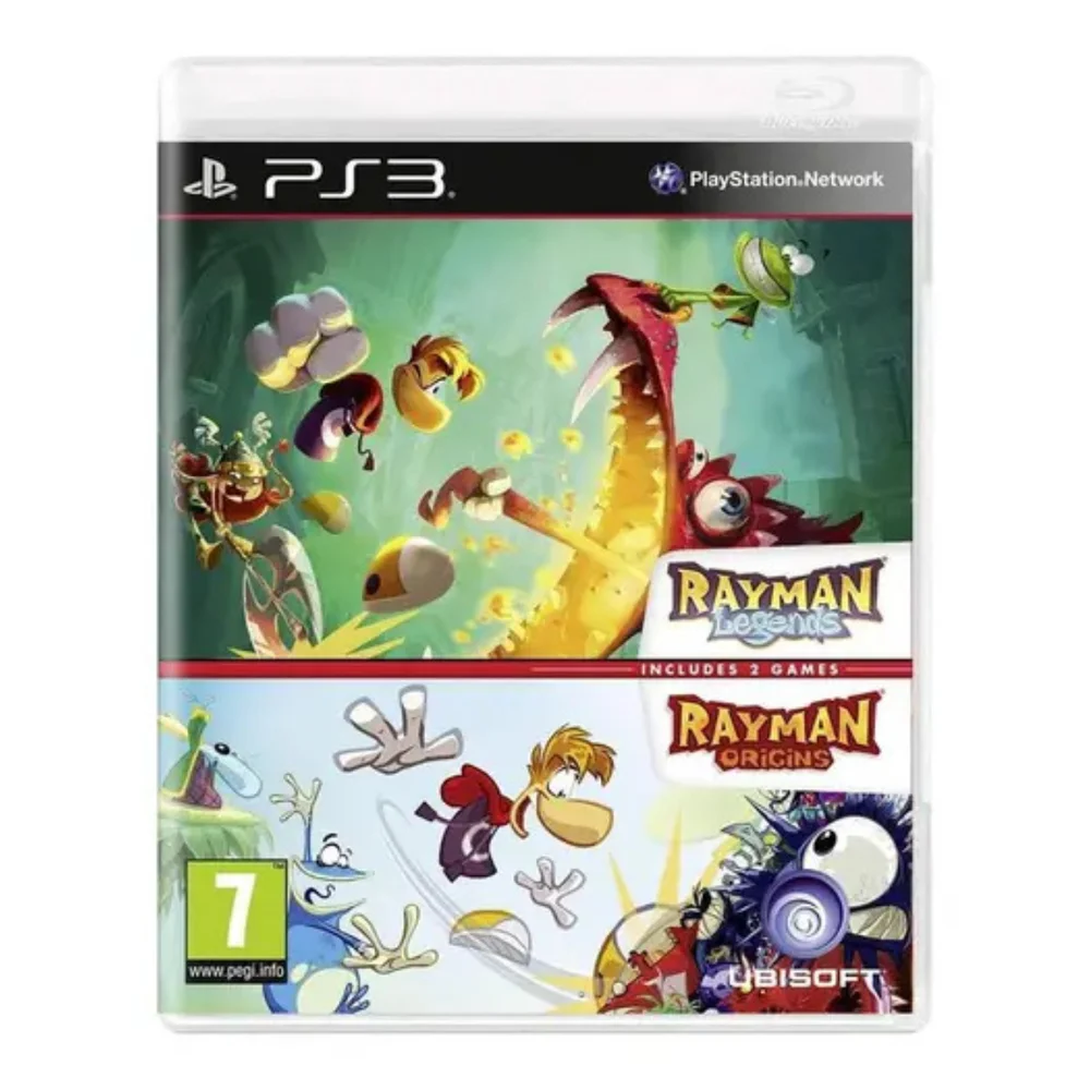 Jogo Rayman Legends + Rayman Origins (bundle) Ps3 Jogo Rayman Legends + Rayman Origins (bundle) Ps3