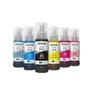 Kit Com 6 Refil De Tinta    T574 L8050 L-8050 L18050 - Preto/cyan/magenta/yellow/magenta Claro /cyan Claro
