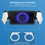 Suporte De Parede Em Aço Para Playstation Portal Branco