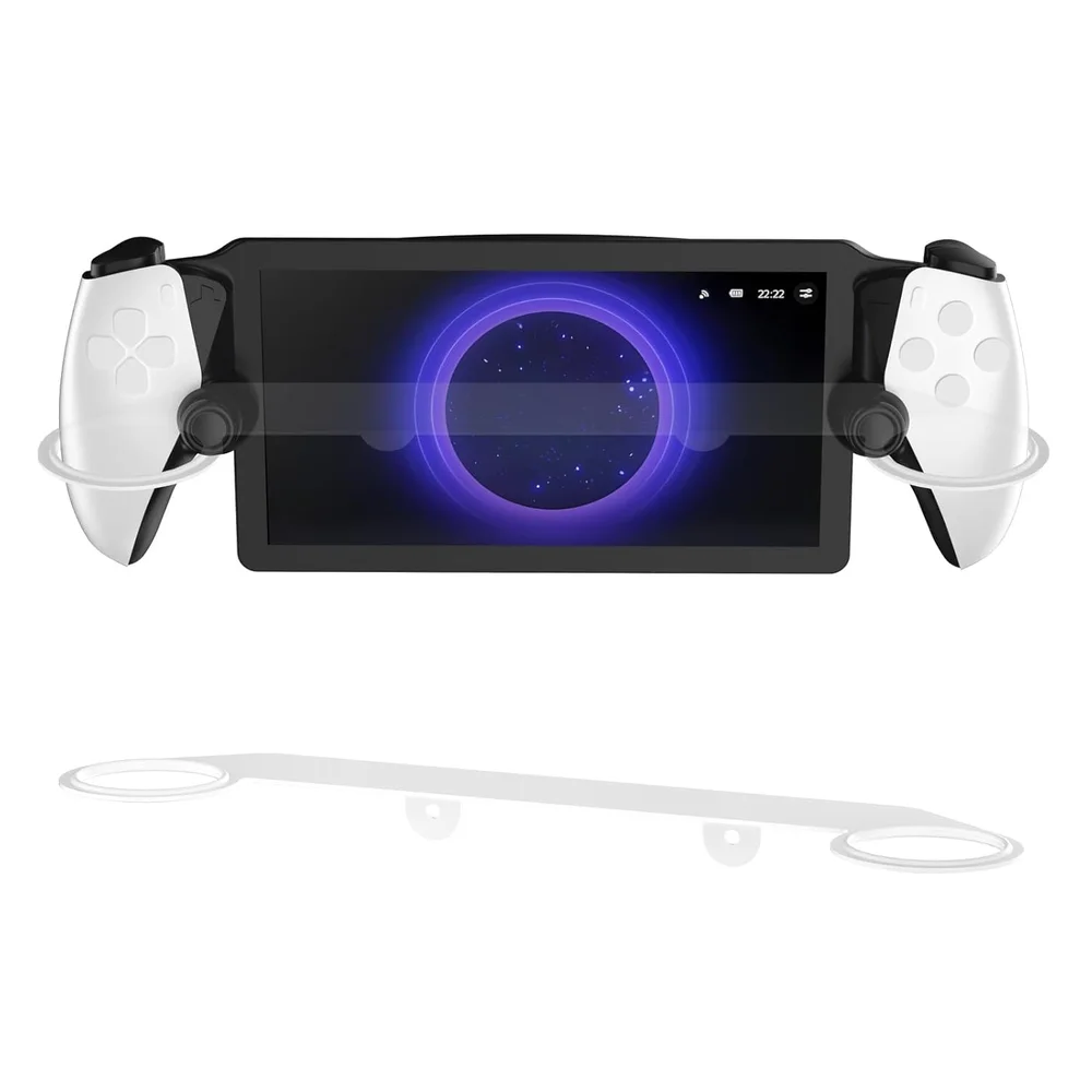 Suporte De Parede Em Aço Para Playstation Portal Branco Suporte De Parede Em Aço Para Playstation Portal Branco