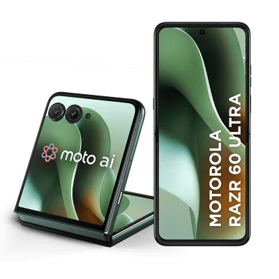 Smartphone Motorola Razr 60 Ultra 5g - Verde, 1TB, 32gb (16gb Ram+16gb Ram Boost), Câmera 50 Mp E Tela De 7”