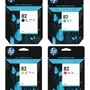 Cartucho De Tinta Hp 82 kit 4 Cores Preto, Magenta, Ciano, Amarelo | Designjet 500 800 820