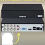 Kit 8 Câmeras Full Color C/áudio Dvr Intelbras 8ch 2TB
