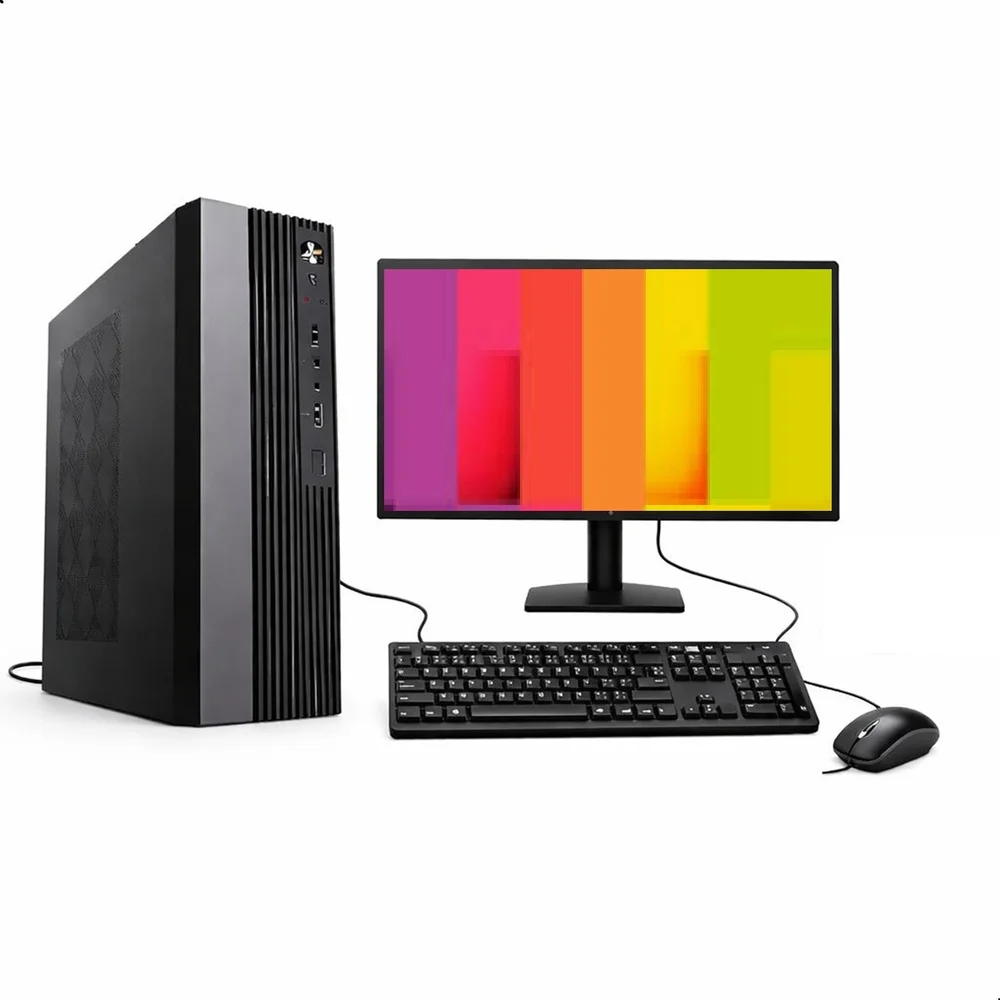 "Mini PC Cpu Intel Core i5 + 16gb Ram+ SSD 240GB+wifi+win 11 Monitor 19"" Teclado E Mouse" em Campinas