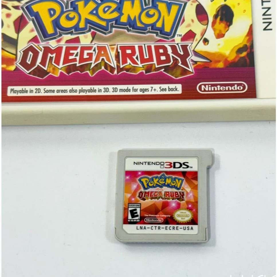 Jogo Pokémon Omega Ruby Para Nintendo 3ds Com Cartucho Físico Jogo Pokémon Omega Ruby Para Nintendo 3ds Com Cartucho Físico