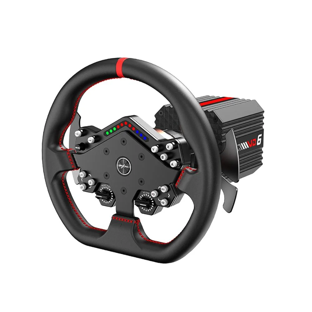Volante Pxn Wdsr2 300mm Gamer Direct Drive Vd6 6nm Com Pedal Pd Hm Para PC - view 4