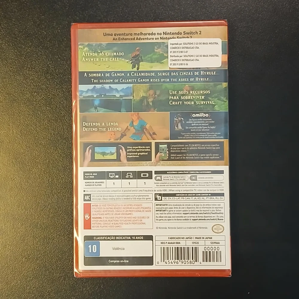 The Legend Of Zelda Breath Of The Wild - Swich 2 The Legend Of Zelda Breath Of The Wild - Swich 2