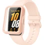 Capa Case Em Vídro Compatível Com Samsung Fit3 Smartwatch Cor:rosé