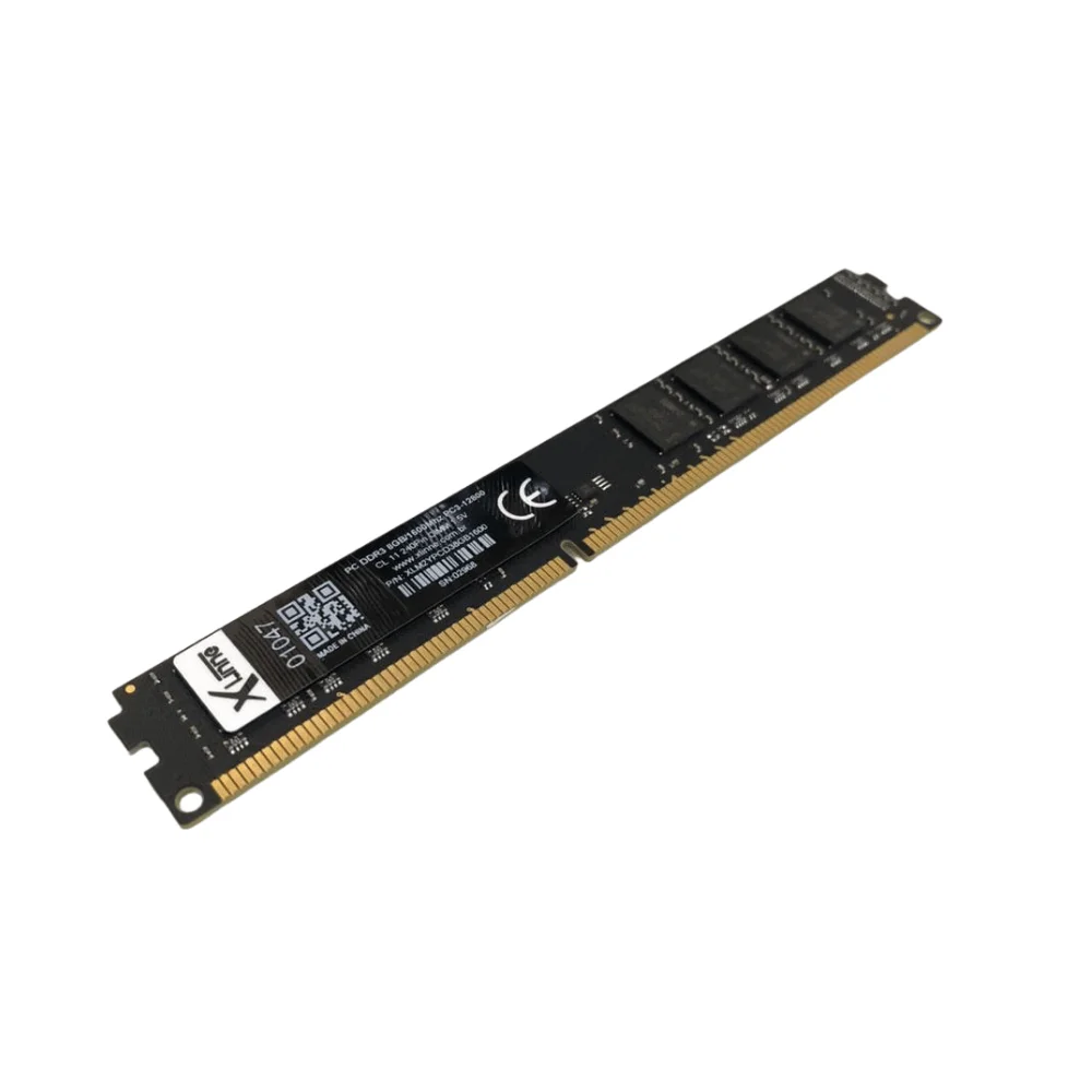 Memória RAM XLinne, 8GB, DDR3, 1600MHz, CL11 Memória RAM XLinne, 8GB, DDR3, 1600MHz, CL11